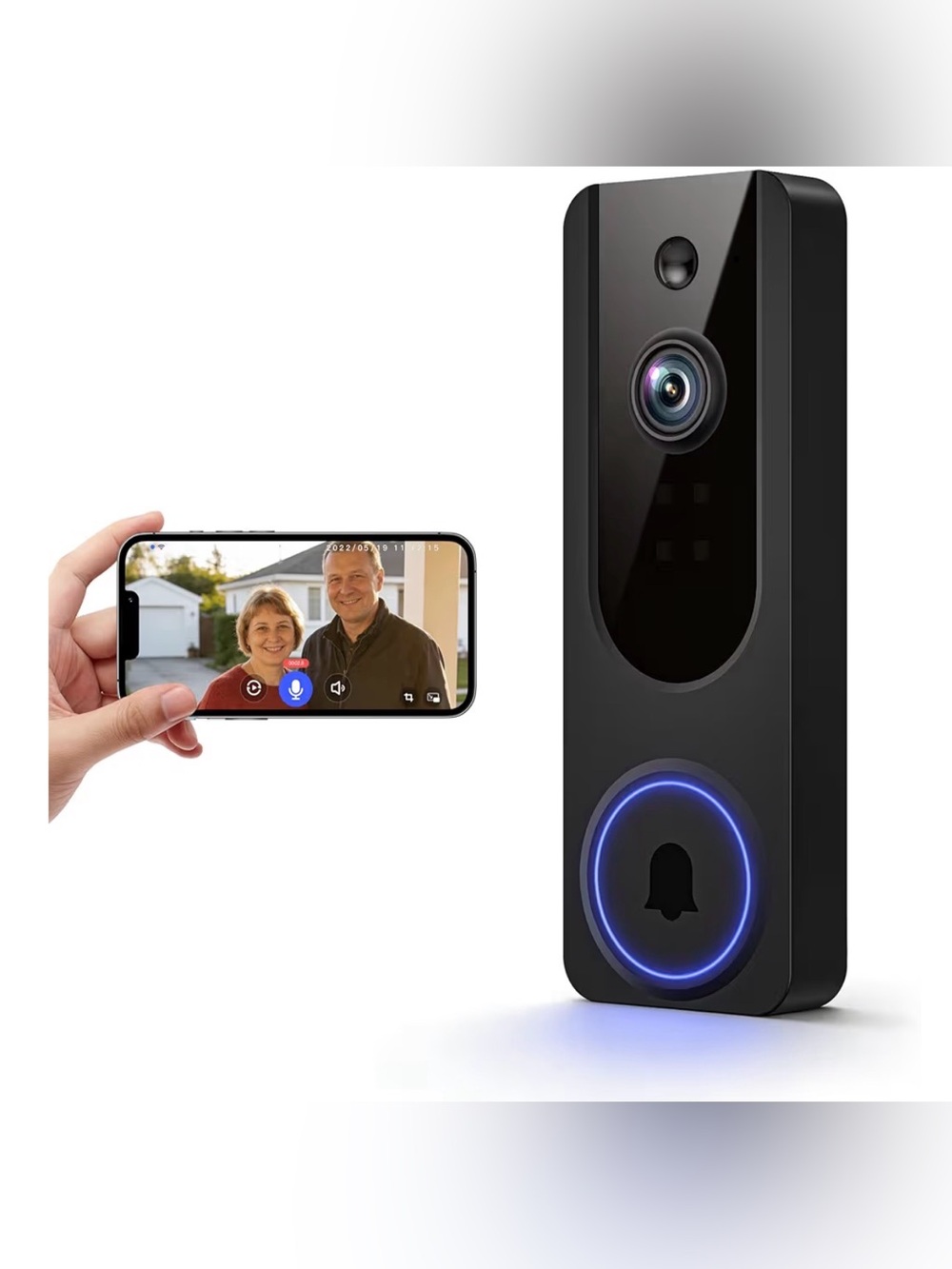 Doorbell Camera 2.4GHz Wi-Fi